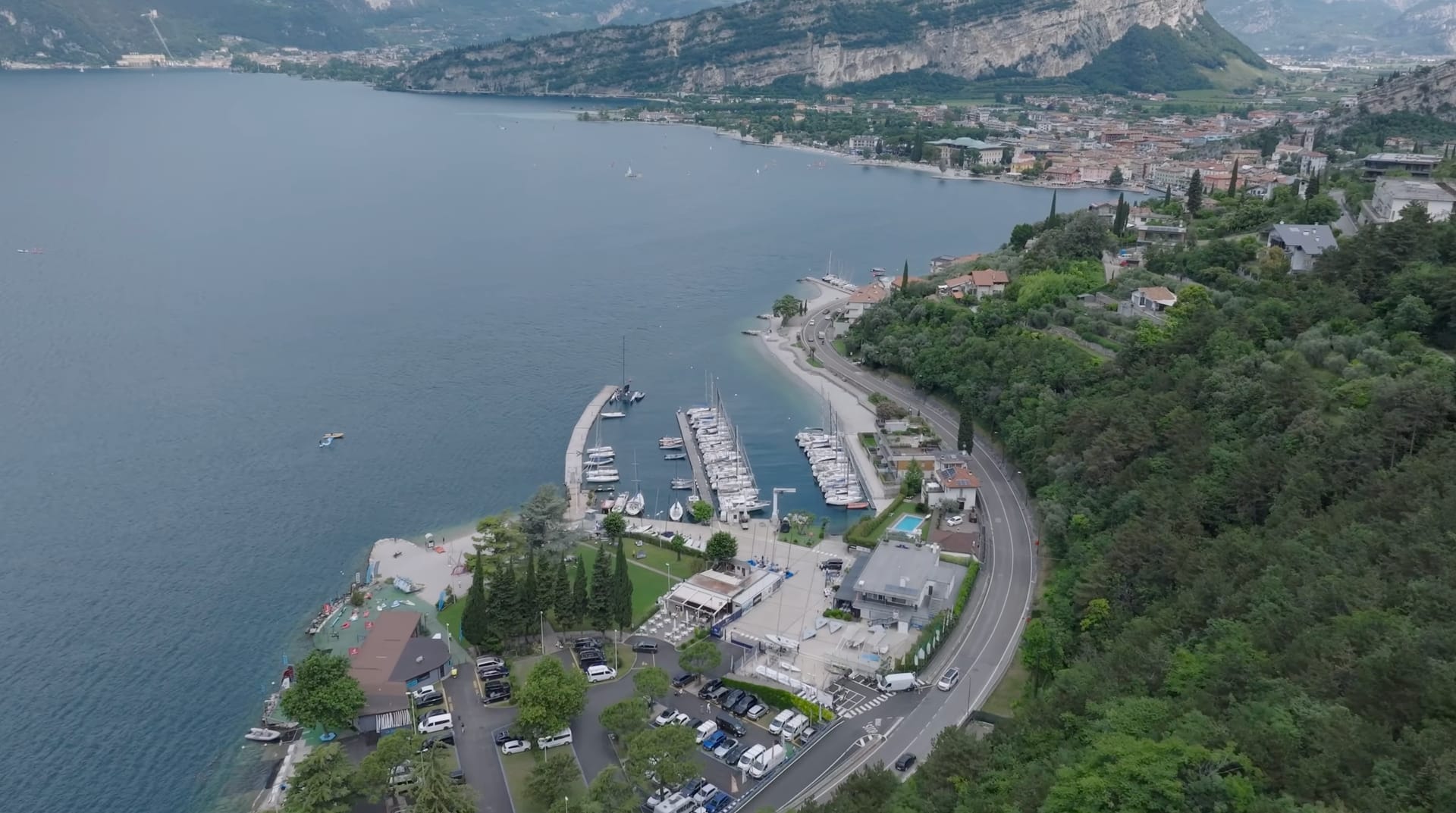 Lago di Garda panoramica